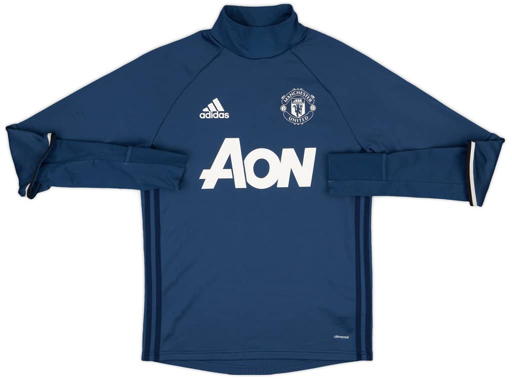 2016-17 Manchester United adidas Training Top - 8/10 - (S)