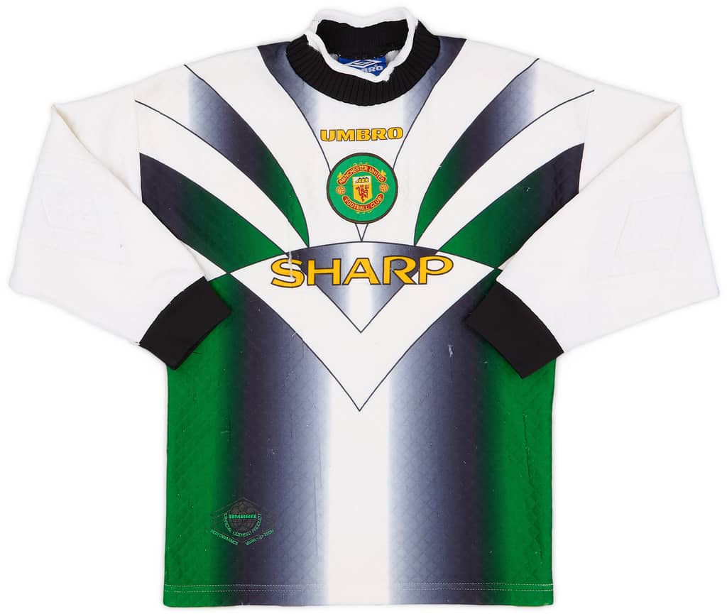 1996-97 Manchester United GK Shirt - 6/10 - (L.Boys)