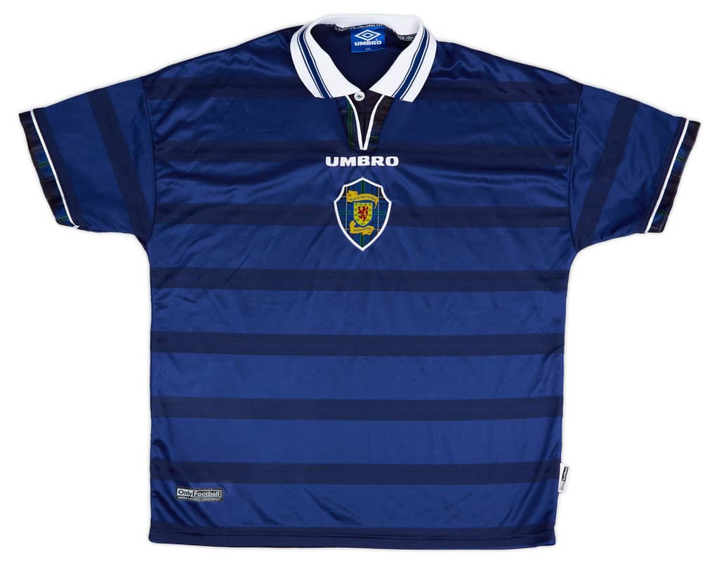 1998-00 Scotland Home Shirt