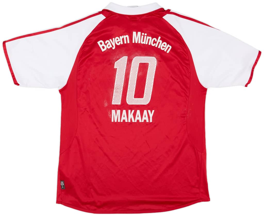 2003-04 Bayern Munich Home Shirt Makaay #10 - 5/10 - (XL.Boys)