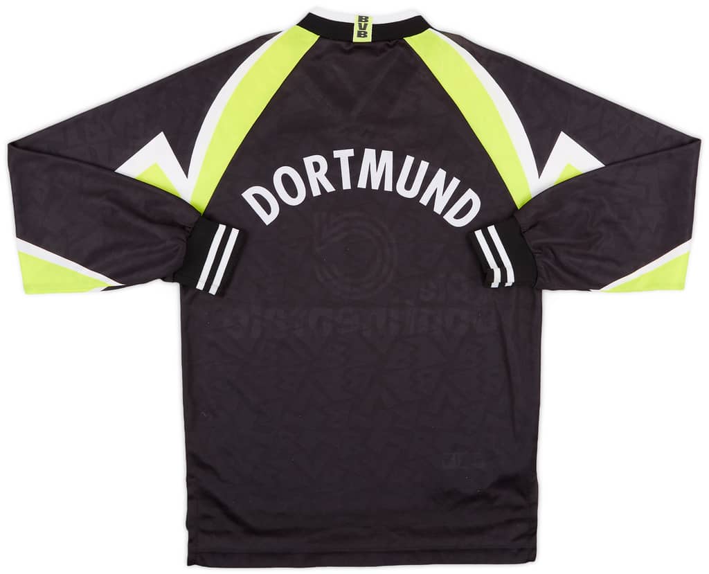 1995-96 Borussia Dortmund Away L/S Shirt - 9/10 - (XS)