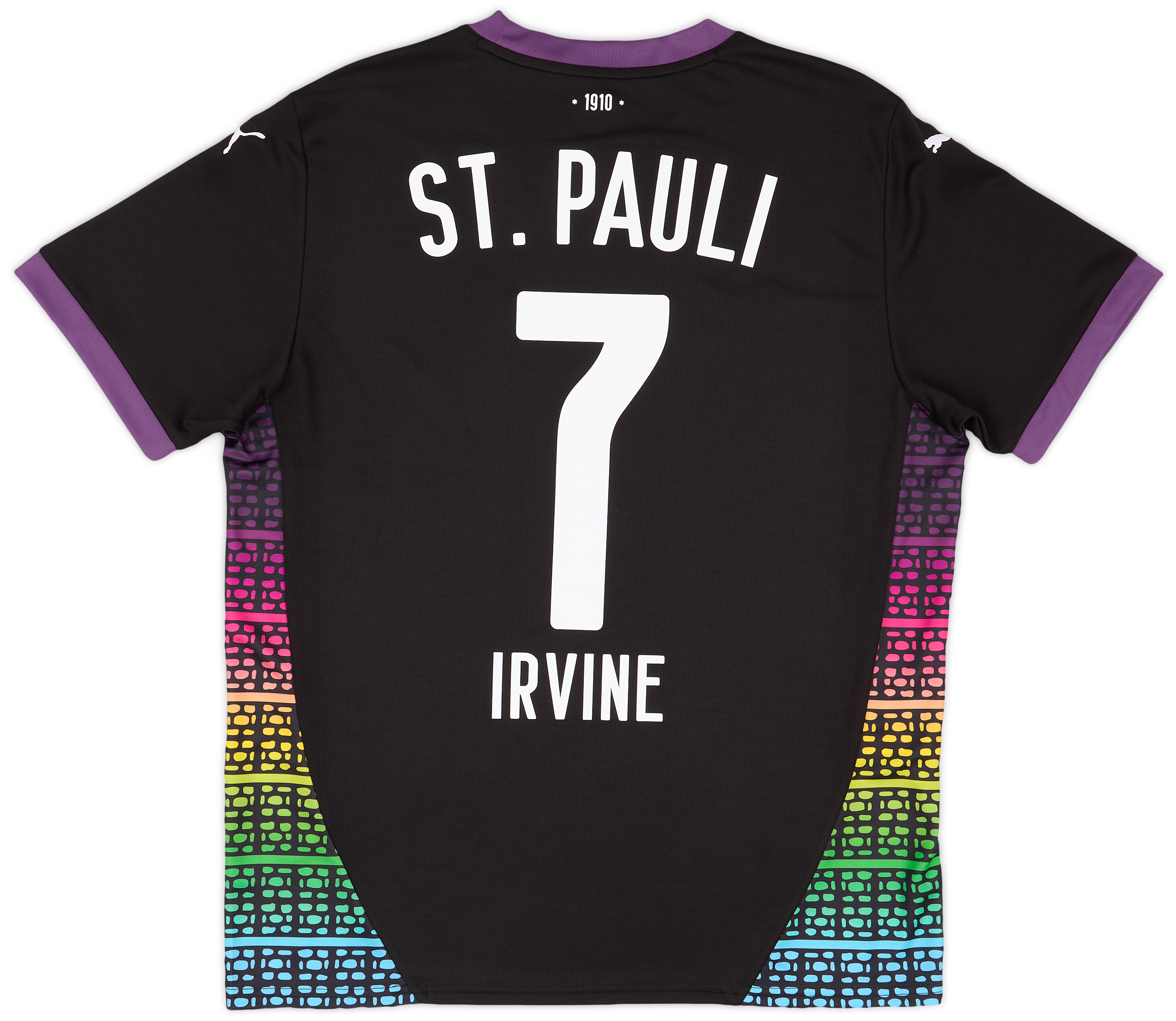 2024-25 St Pauli Third Shirt Irvine #7