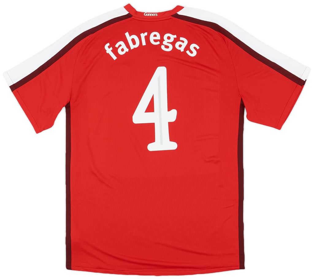 2008-10 Arsenal Home Shirt Fabregas #4 (XL)