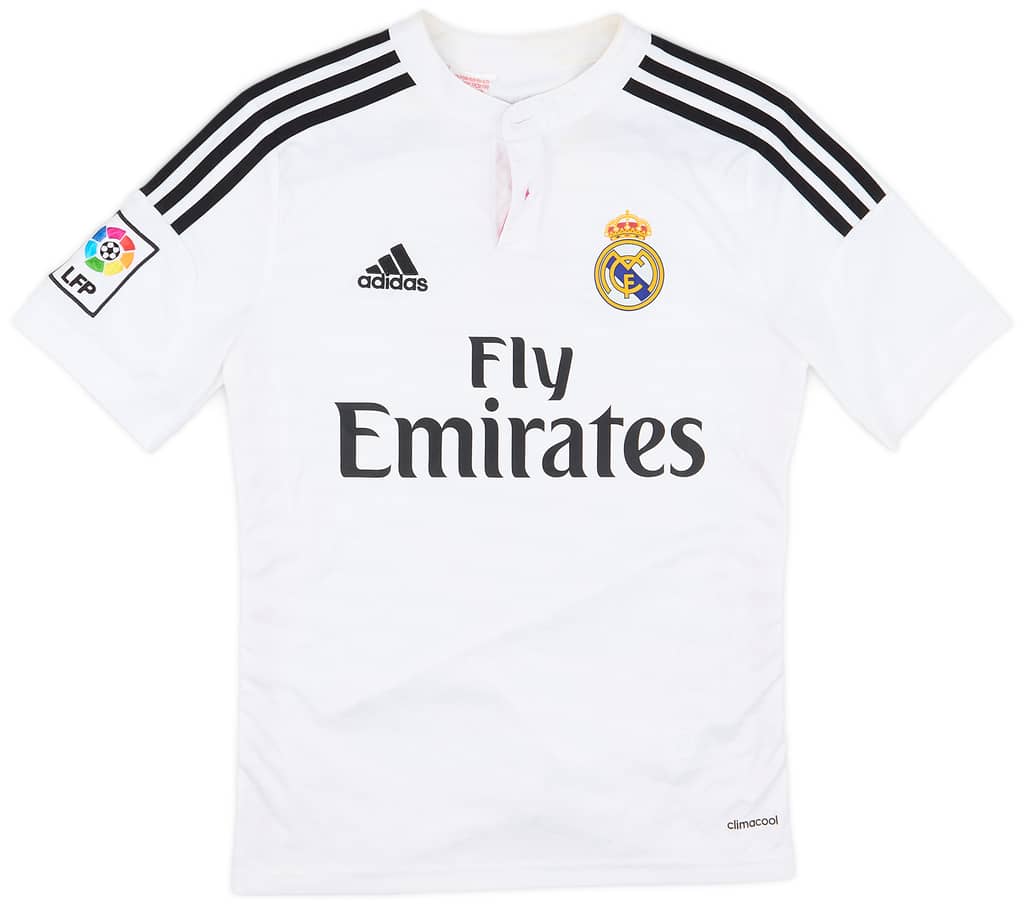 2014-15 Real Madrid Home Shirt - 7/10 - (L.Boys)