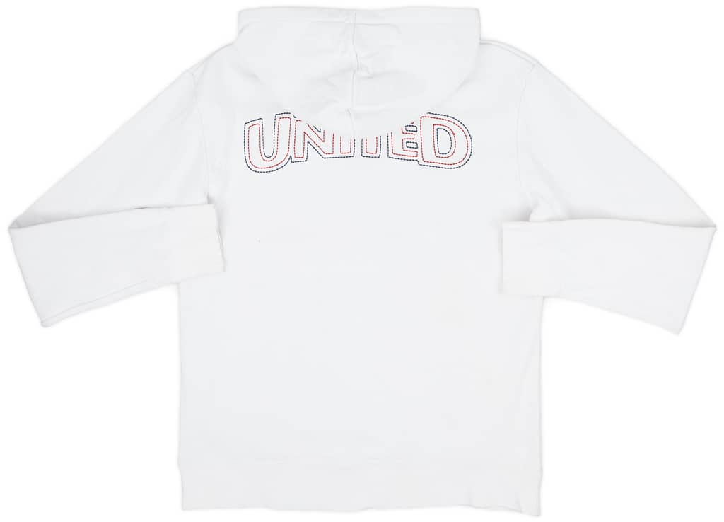 2008-09 Manchester United Nike Hooded Sweat Top - 8/10 - (M)