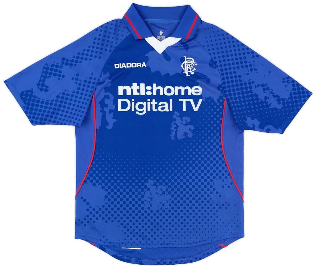 2002-03 Rangers Home Shirt - 5/10 - (S)