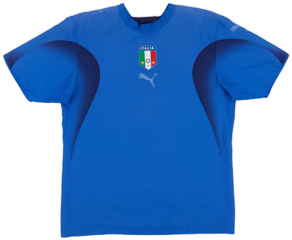 2006 Italy Home Shirt - 4/10 - (M)