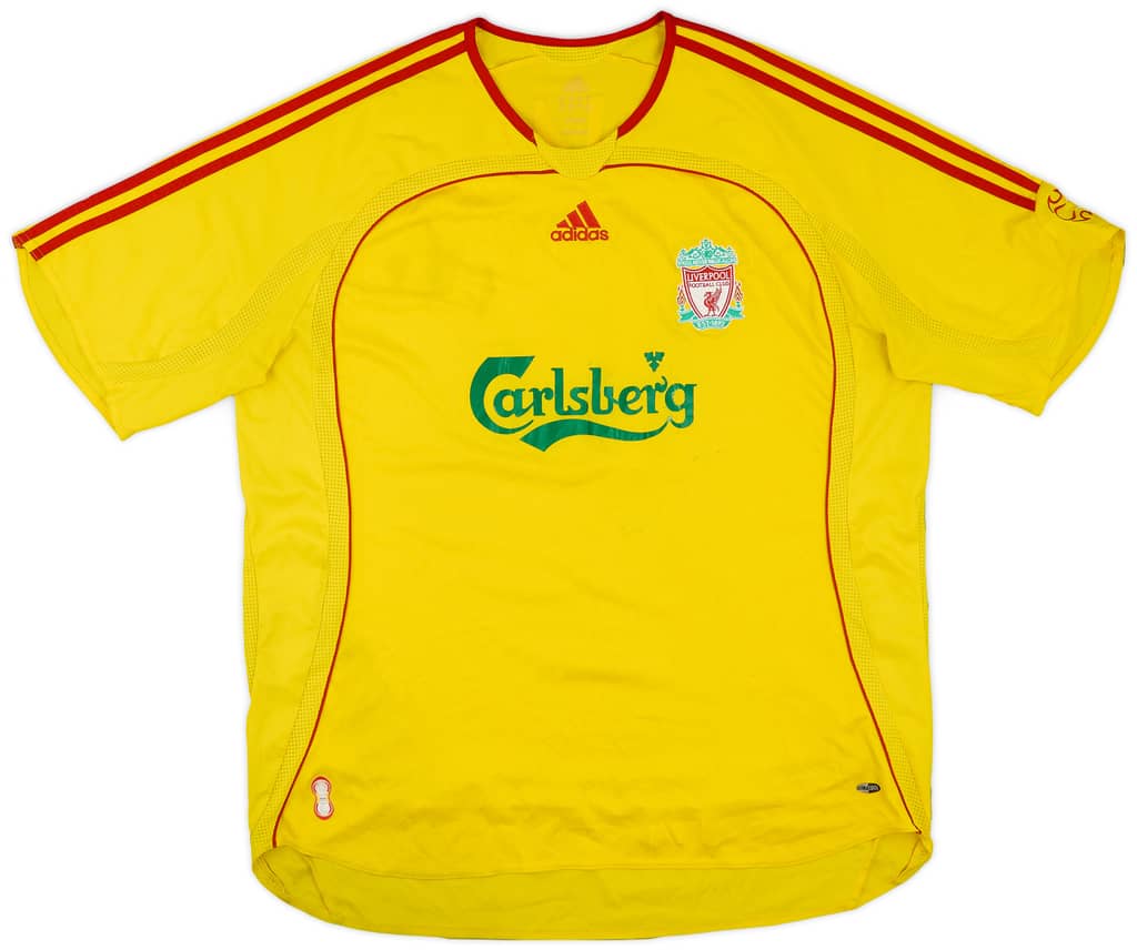 2006-07 Liverpool Away Shirt Bellamy #17 - 6/10 - (XXL)