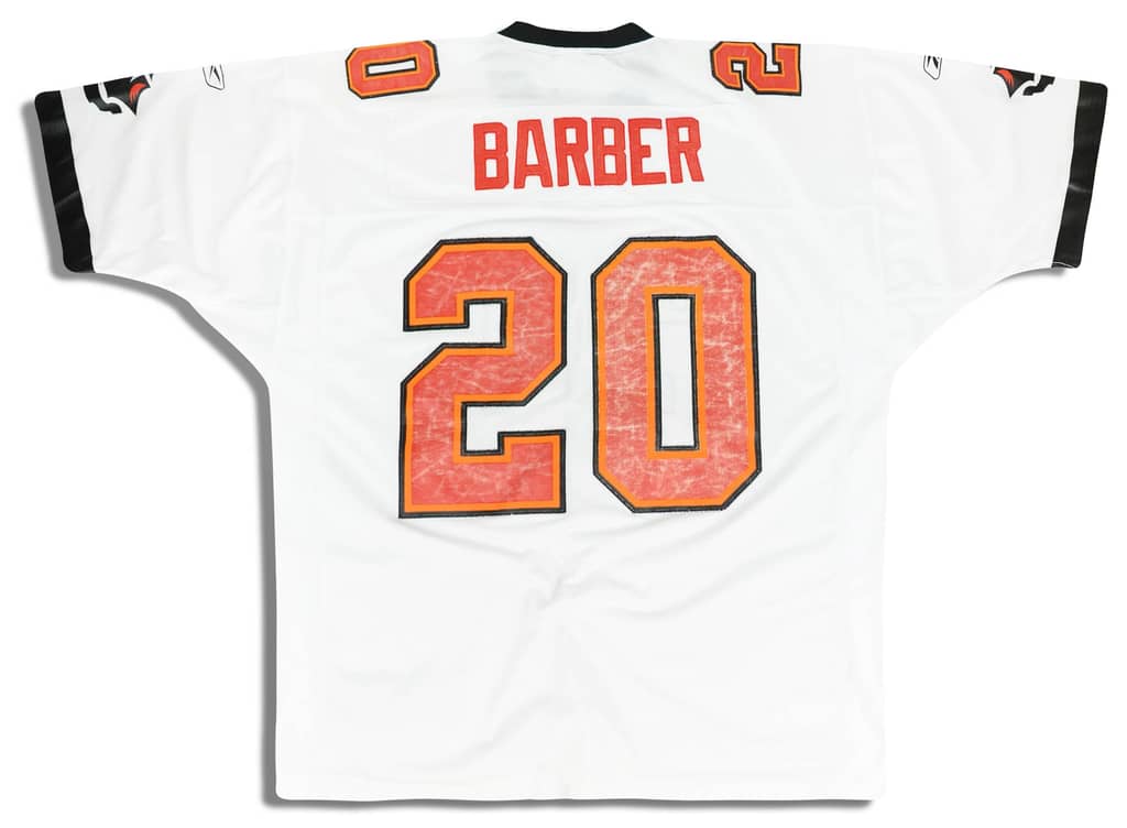 2005-06 Tampa Bay Buccaneers Barber #20 Reebok Premier Jersey (Away) XL