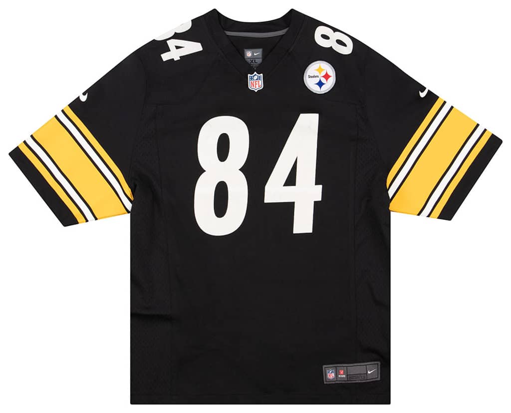 2012-18 Pittsburgh Steelers Brown #84 Nike Game Jersey (Home) XL