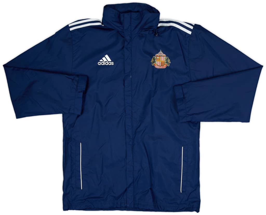 2013-14 Sunderland adidas Hooded Rain Jacket - 7/10 - (M)