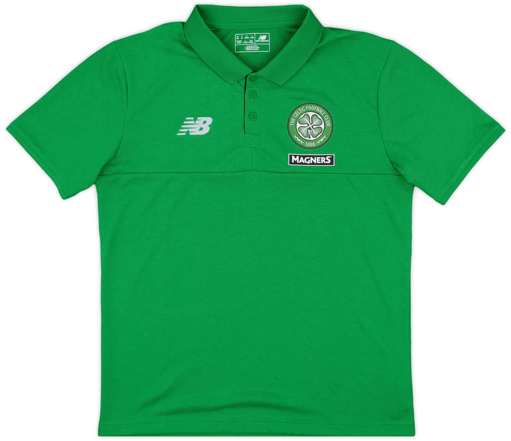 2015-16 Celtic New Balance Polo Shirt - 10/10 - (M)