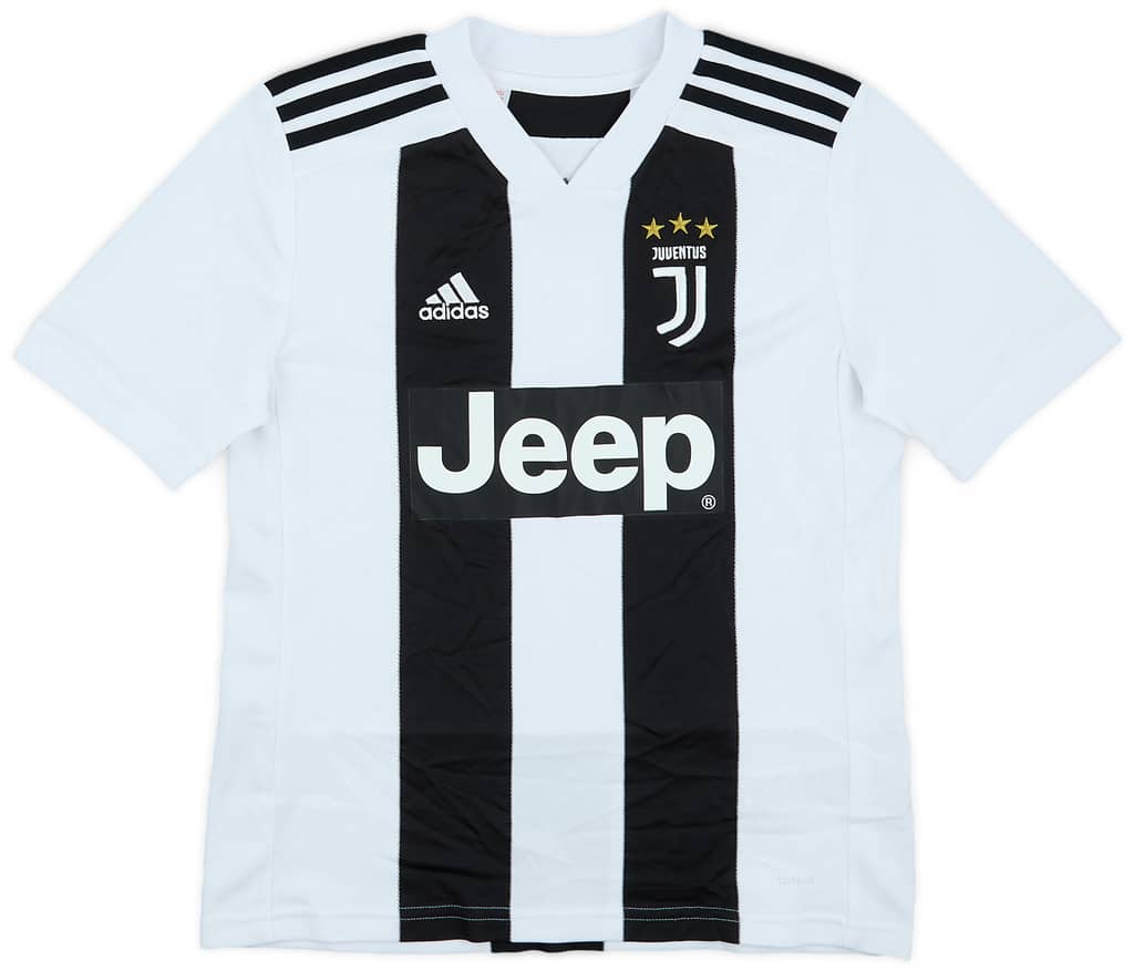 2018-19 Juventus Home Shirt - 9/10 - (M.Boys)