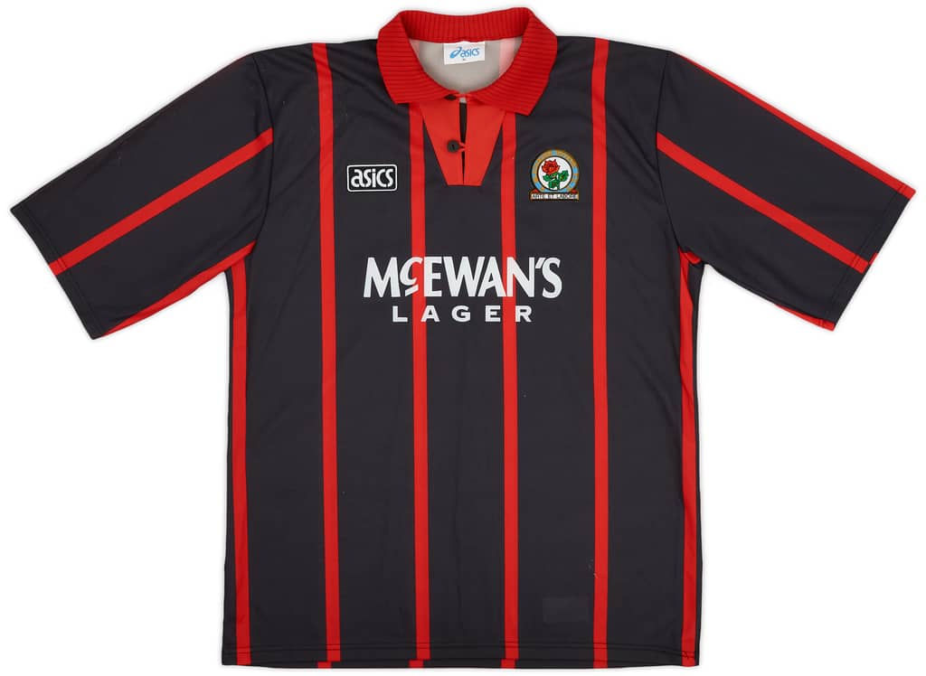 1994-95 Blackburn Away Shirt Shearer #9 - 7/10 - (XL)