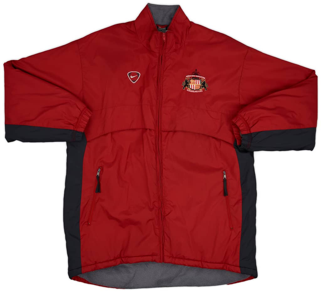 2000-02 Sunderland Nike Padded Bench Coat - 7/10 - (L)