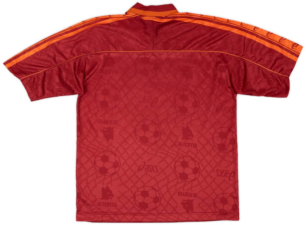 1995-96 Roma Home Shirt - 8/10 - (M)