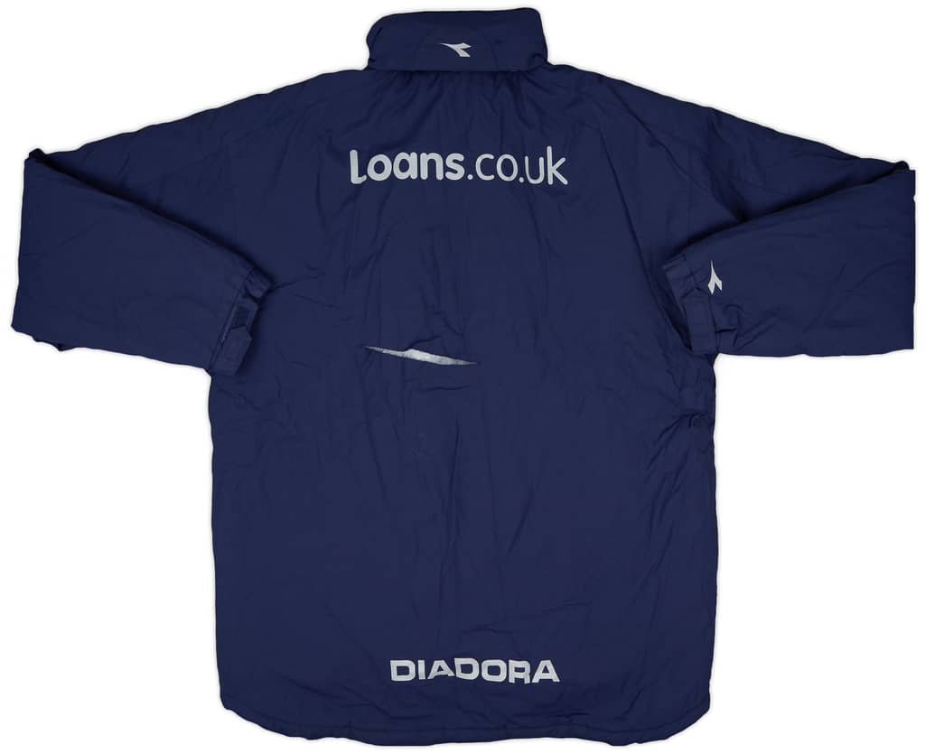 2005-06 Watford Diadora Hooded Padded Bench Coat - 5/10 - (L)