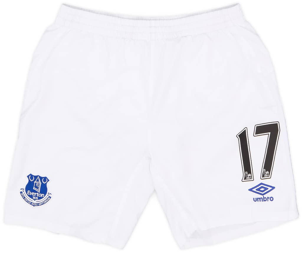 2014-15 Everton Home Shorts #17 (Besic) - 6/10 - (S)