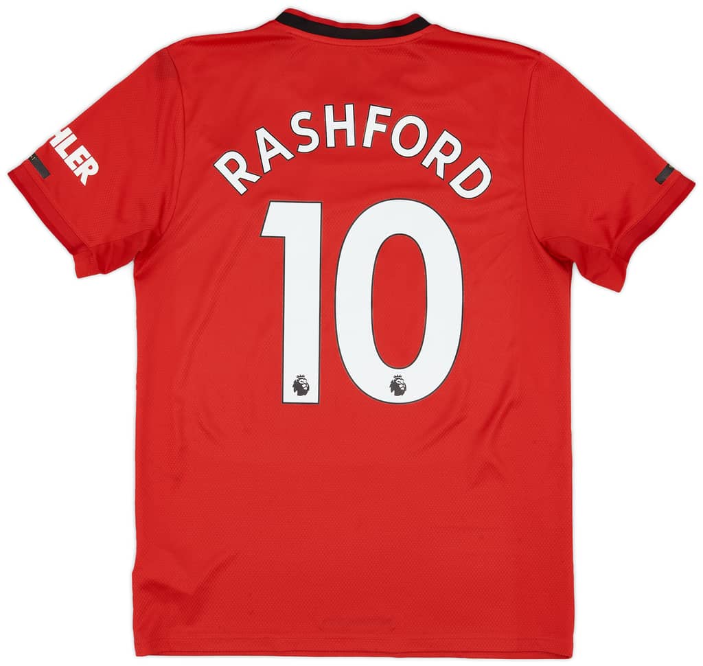 2019-20 Manchester United Home Shirt Rashford #10 - 5/10 - (M)