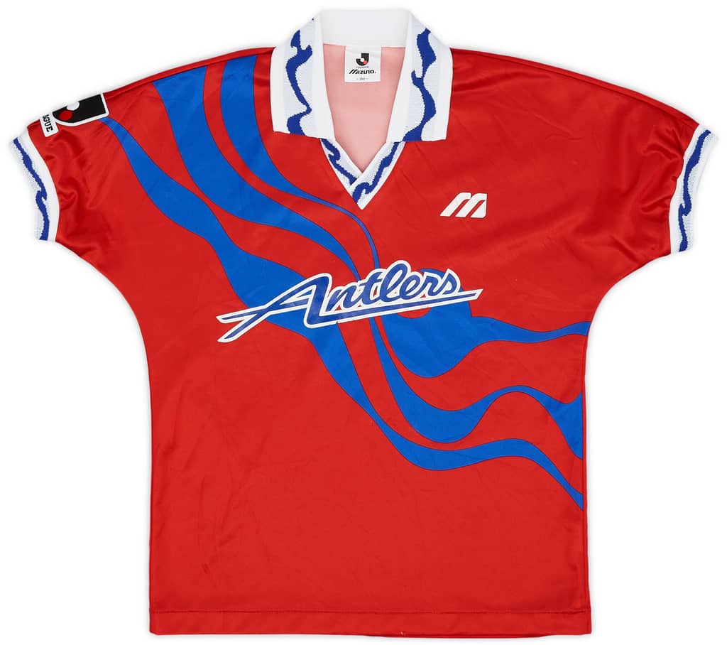 1993-94 Kashima Antlers Home Shirt - 7/10 - (XL.Boys)