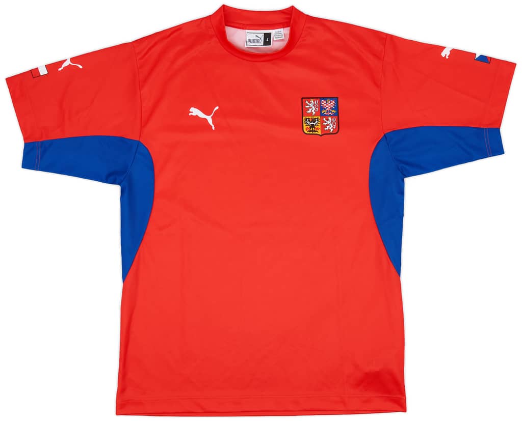 2002-03 Czech Republic Basic Home Shirt - 8/10 - (L)