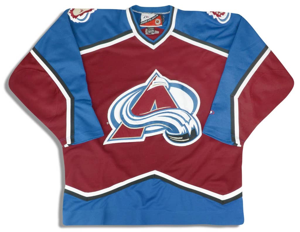 1999-00 Colorado Avalanche Pro Player Jersey (Away) XL