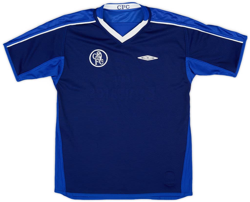 2003-05 Chelsea Home Shirt - 8/10 - (M.Boys)