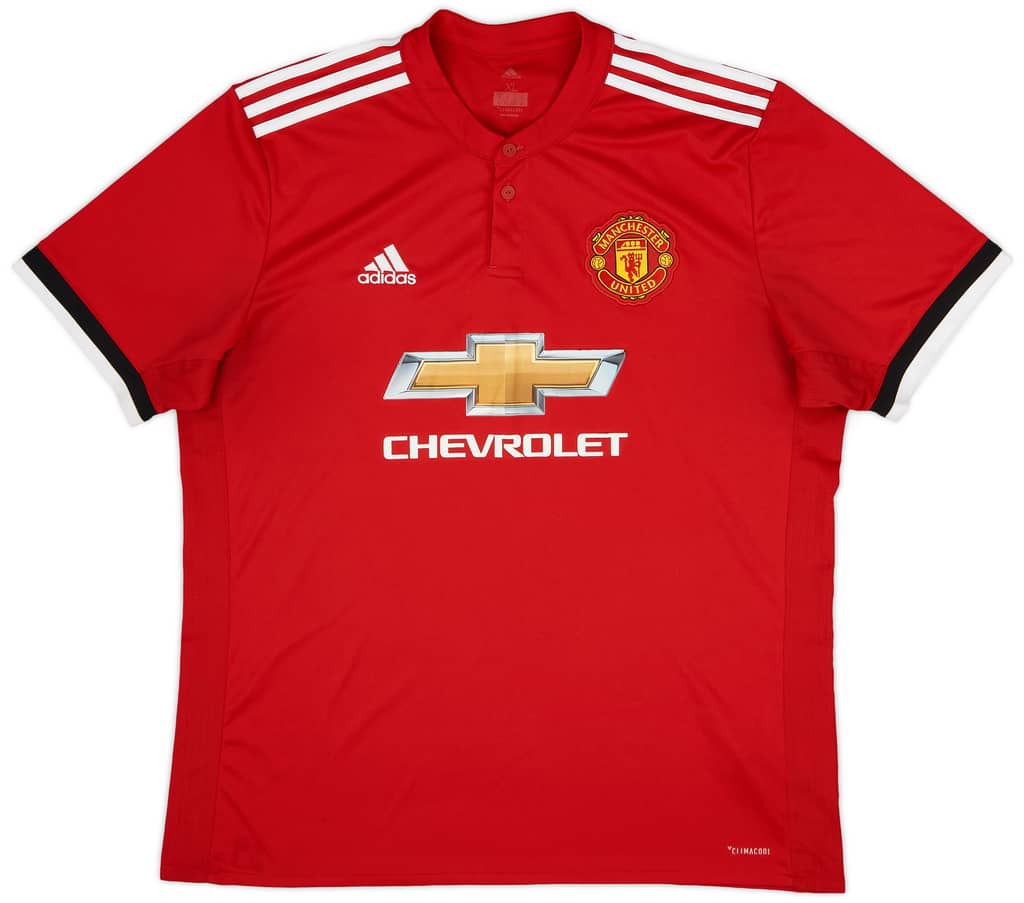 2017-18 Manchester United Home Shirt Shaw #23 - 6/10 - (XL)