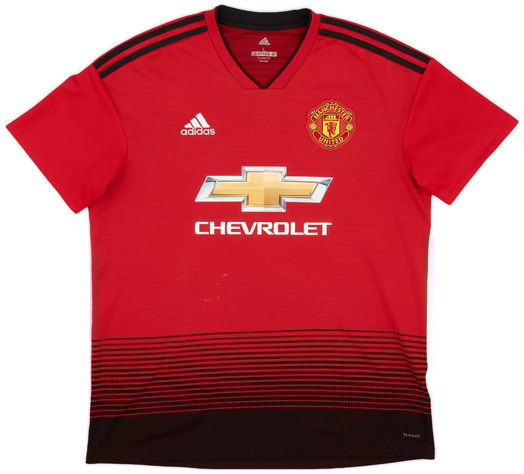 2018-19 Manchester United Home Shirt - 6/10 - (L)