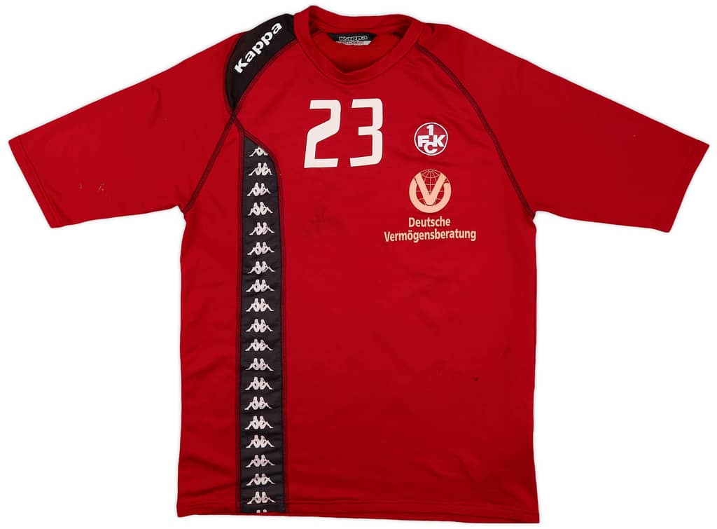 2003-04 Kaiserslautern Player Issue Kappa Training Shirt #23 - 6/10 - (XL)