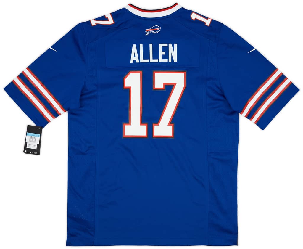 2018-24 Buffalo Bills Allen #17 Nike Game Home Jersey (M)