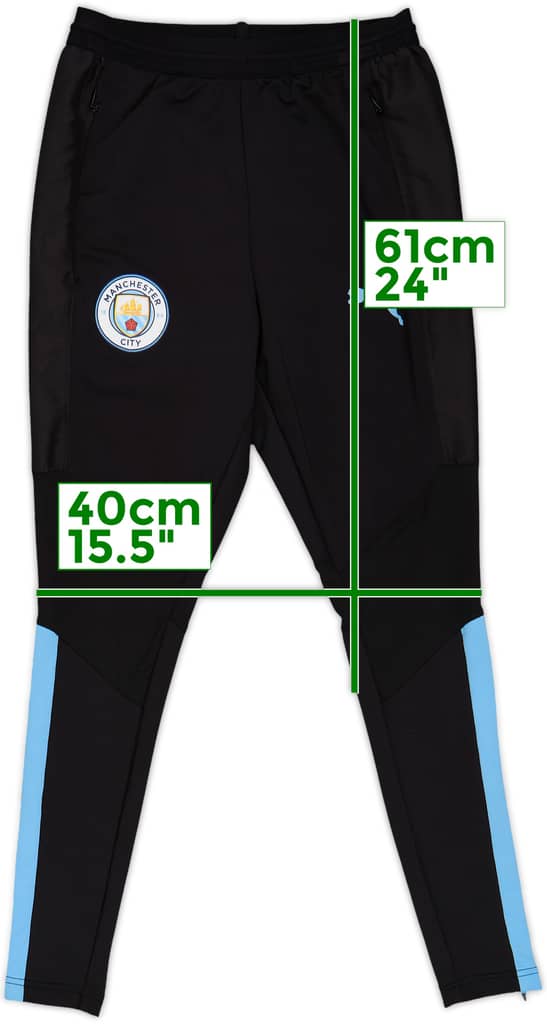 2018-19 Manchester City Nike Track Pants/Bottoms - 8/10 - (XS)