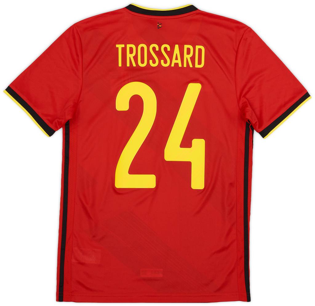 2020-21 Belgium Home Shirt Trossard #24 (S)