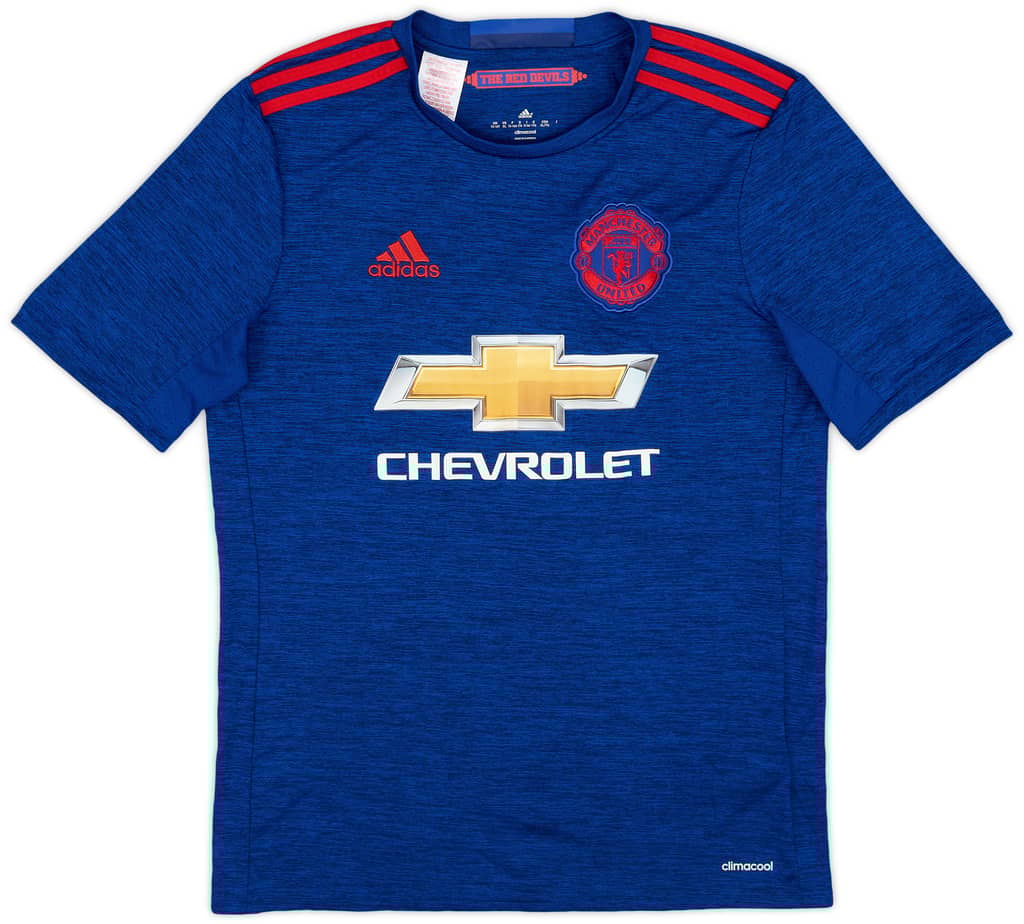 2016-17 Manchester United Away Shirt - 9/10 - (XL.Boys)