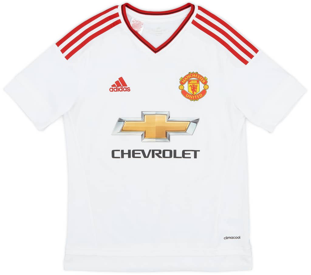 2015-16 Manchester United Away Shirt - 9/10 - (L.Boys)