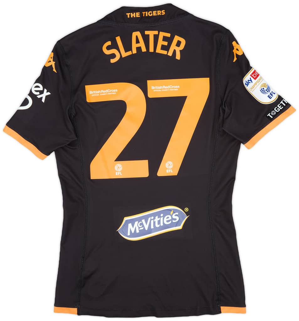 2023-24 Hull City Match Issue Home Shirt Slater #27