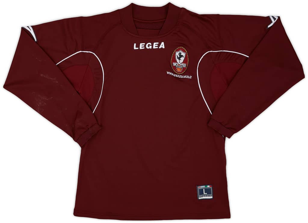 2004-05 Arezzo Home L/S Shirt - 8/10 - (L)
