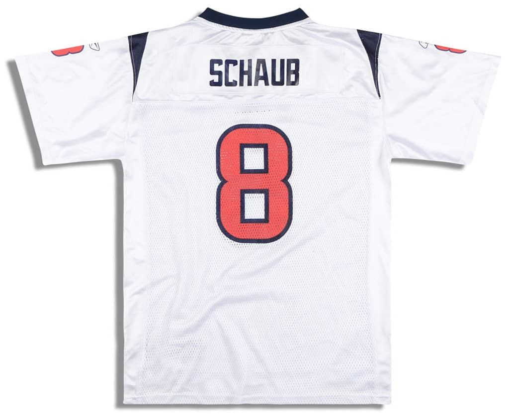 2007 Houston Texans Schaub #8 Reebok On Field Jersey (Away) Y