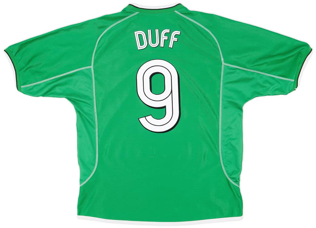 2001-03 Ireland Home Shirt Duff #9
