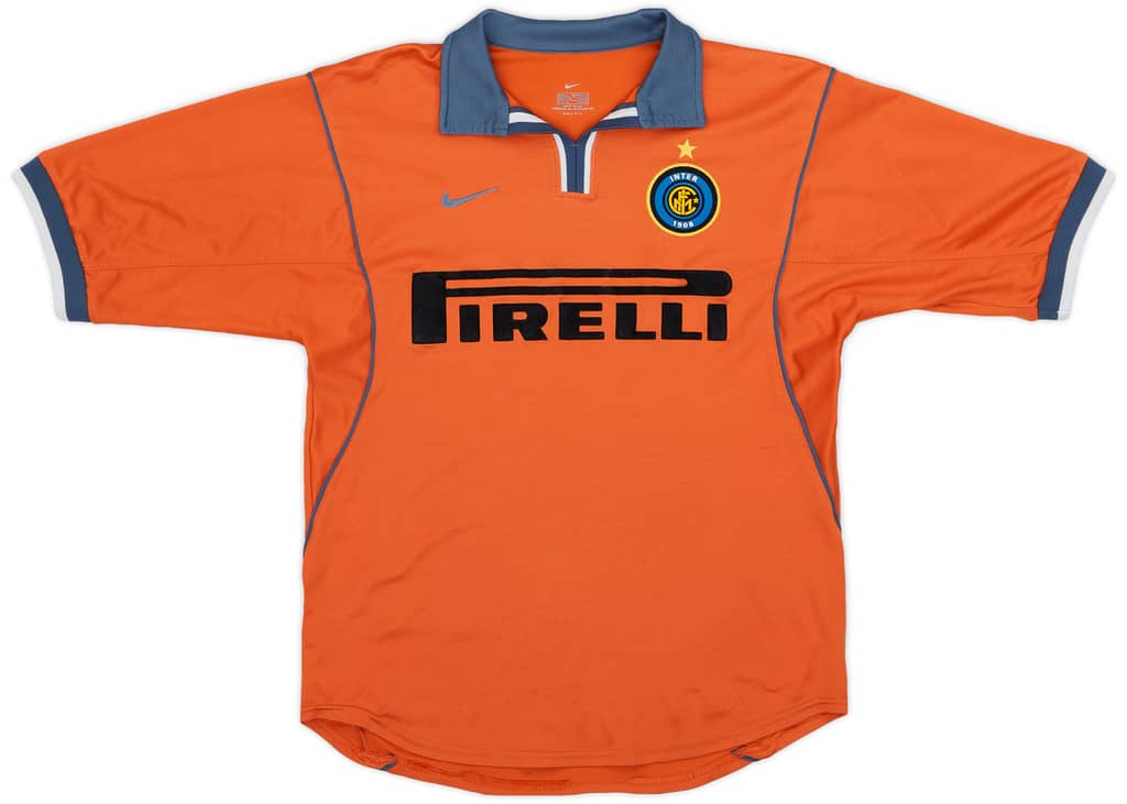 2000-01 Inter Milan Third Shirt Ronaldo #9 - 8/10 - (S)