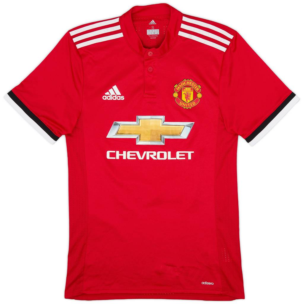 2017-18 Manchester United Authentic Home Shirt Ibrahimovic #10 - 9/10 - (S)