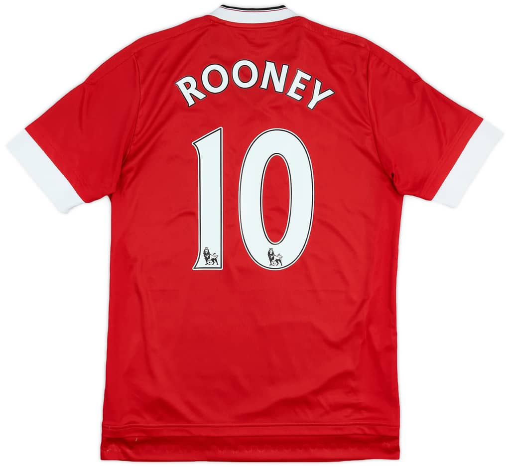 2015-16 Manchester United Home Shirt Rooney #10 - 5/10 - (S)