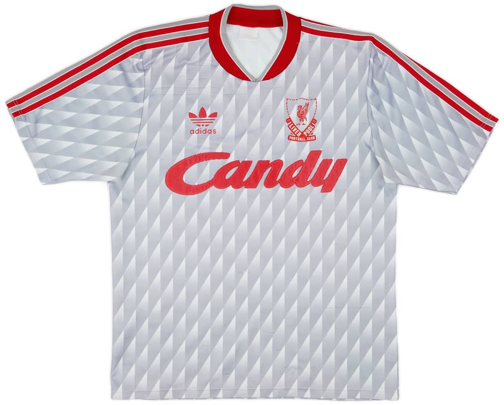 1989-91 Liverpool Away Shirt - 7/10 - (M)
