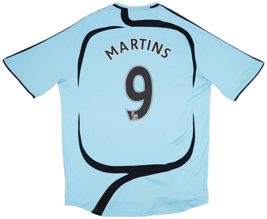 2007-08 Newcastle Away Shirt Martins #9 - 7/10 - (XL)