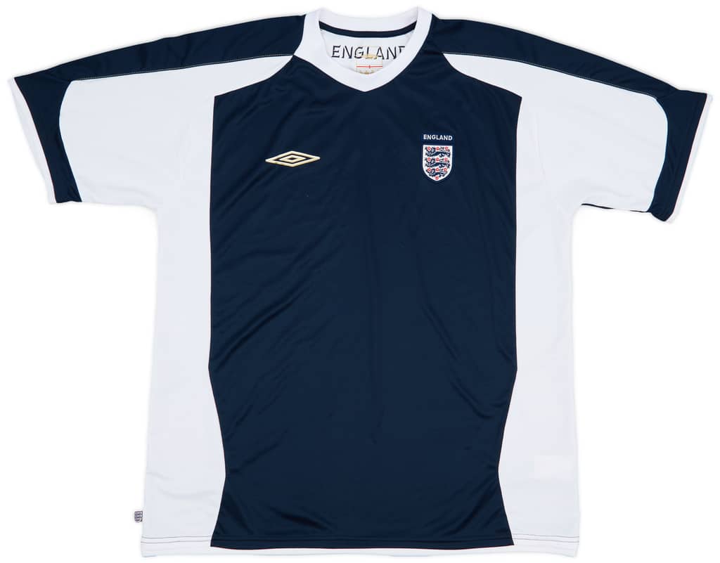 2006-07 England Umbro Training Shirt - 9/10 - (XL)