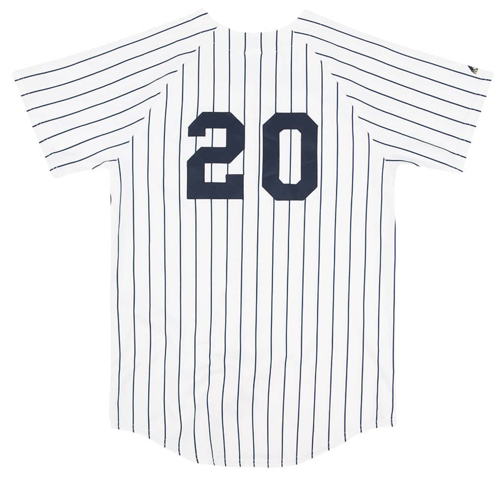 2004-08 New York Yankees Posada #20 Majestic Jersey (Home) Y