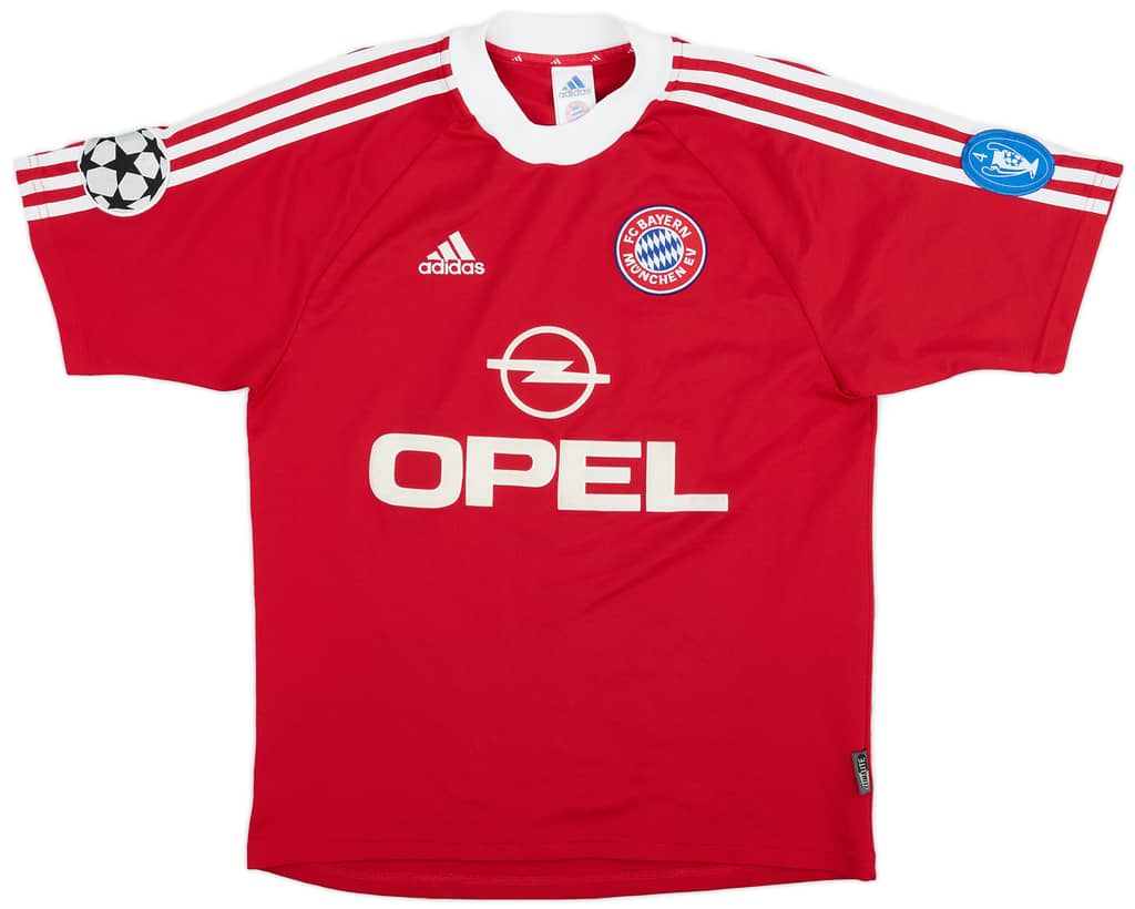 2001-02 Bayern Munich CL Shirt Elber #9 - 8/10 - (S)