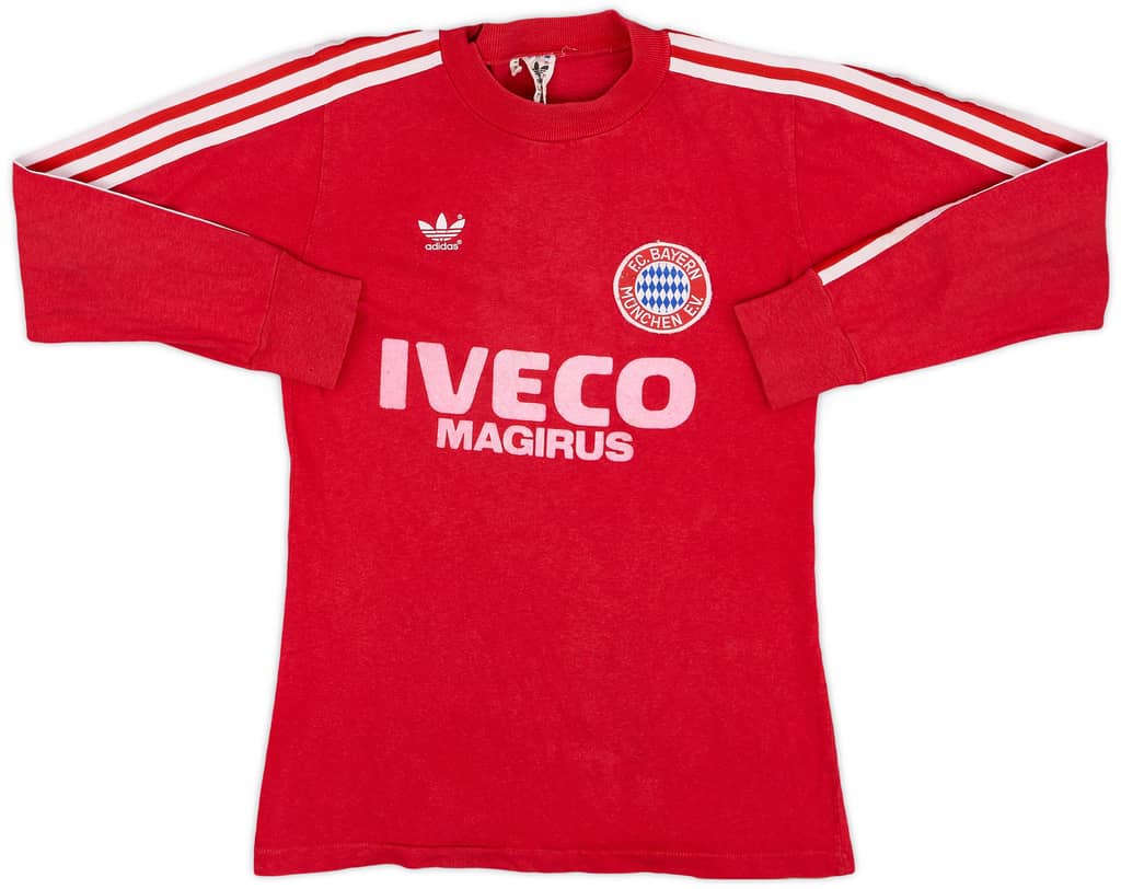 1982-83 Bayern Munich Home L/S Shirt - 6/10 - (S)