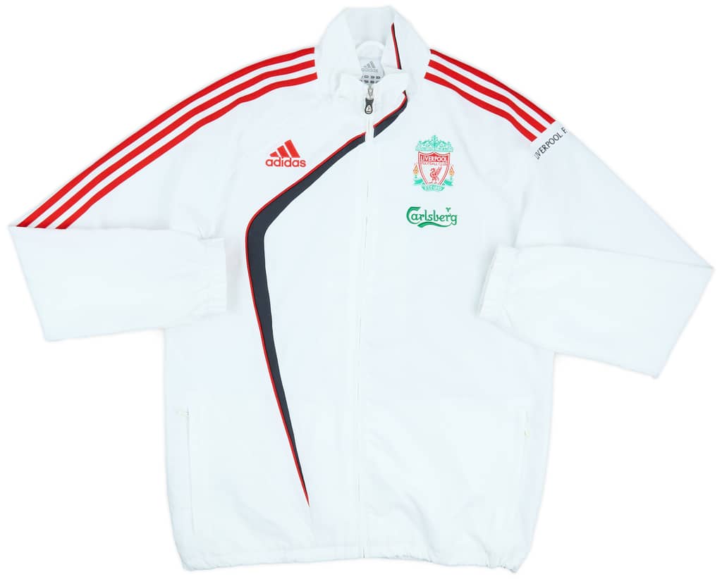 2009-10 Liverpool adidas Track Jacket - 8/10 - (M)