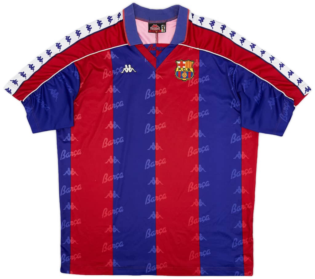 1992-95 Barcelona Home Shirt - 8/10 - (XL)